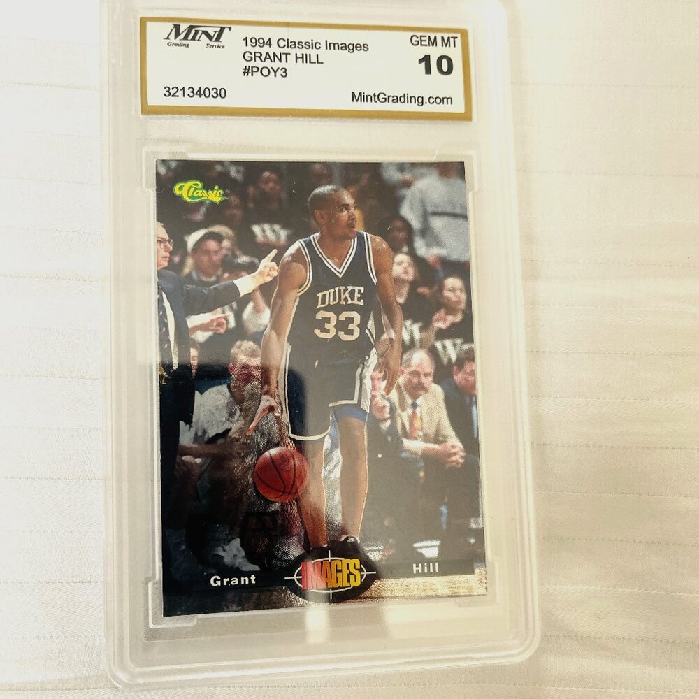 Mint Classic Images GRANT HILL. GEM MT 10. Mint.